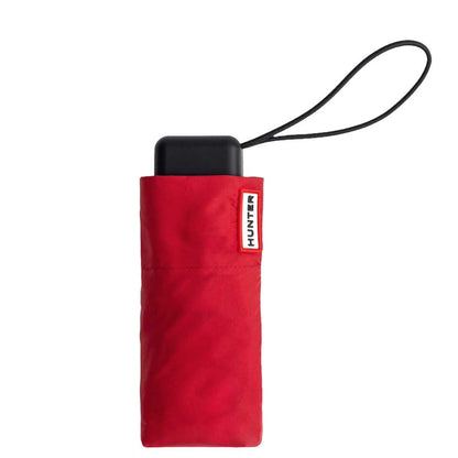 ハンターHUNTERUAU7020UPNミニコンパクトアンブレラ50cm（カラー：ミリタリーレッド・ブラック・ホワイトウィロー）折りたたみ雨傘携帯旅行