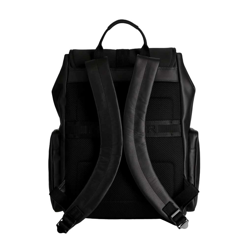 ハンターHUNTERUBB5524LHRBLKレザーネオプレンバックパック（カラー：ブラック）リュックバックパックデイパック