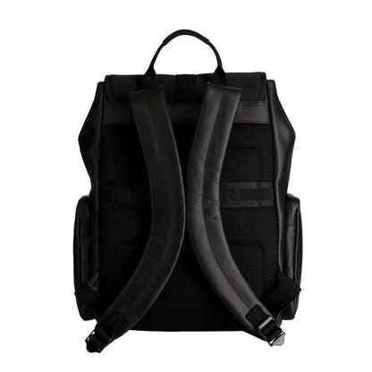 ハンターHUNTERUBB5524LHRBLKレザーネオプレンバックパック（カラー：ブラック）リュックバックパックデイパック