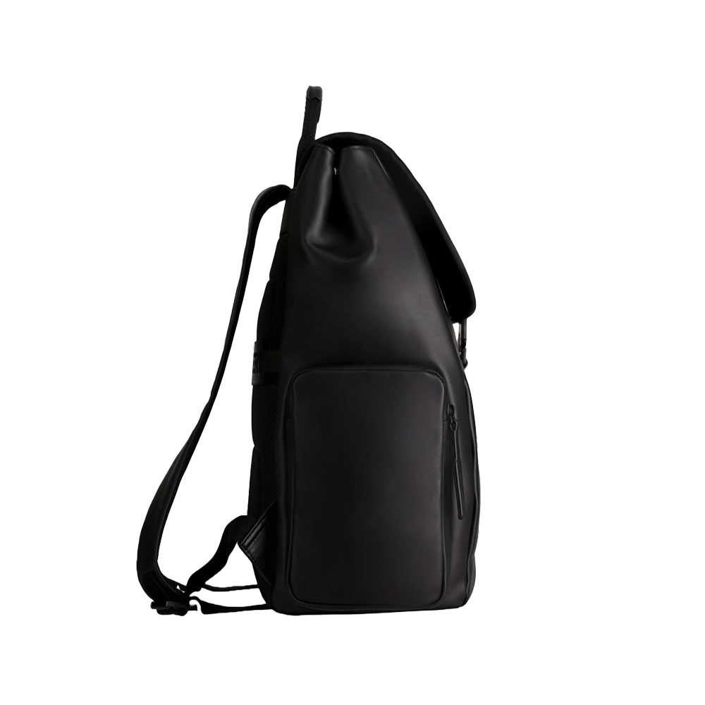 ハンターHUNTERUBB5524LHRBLKレザーネオプレンバックパック（カラー：ブラック）リュックバックパックデイパック