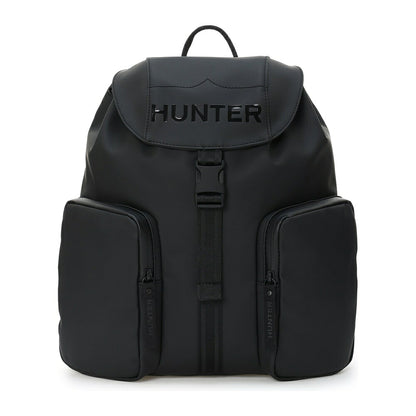 ハンターHUNTERUBB7141RPLオリジナルライトウェイトラバライズドミディバックパックカラー：ブラックリュックデイパック