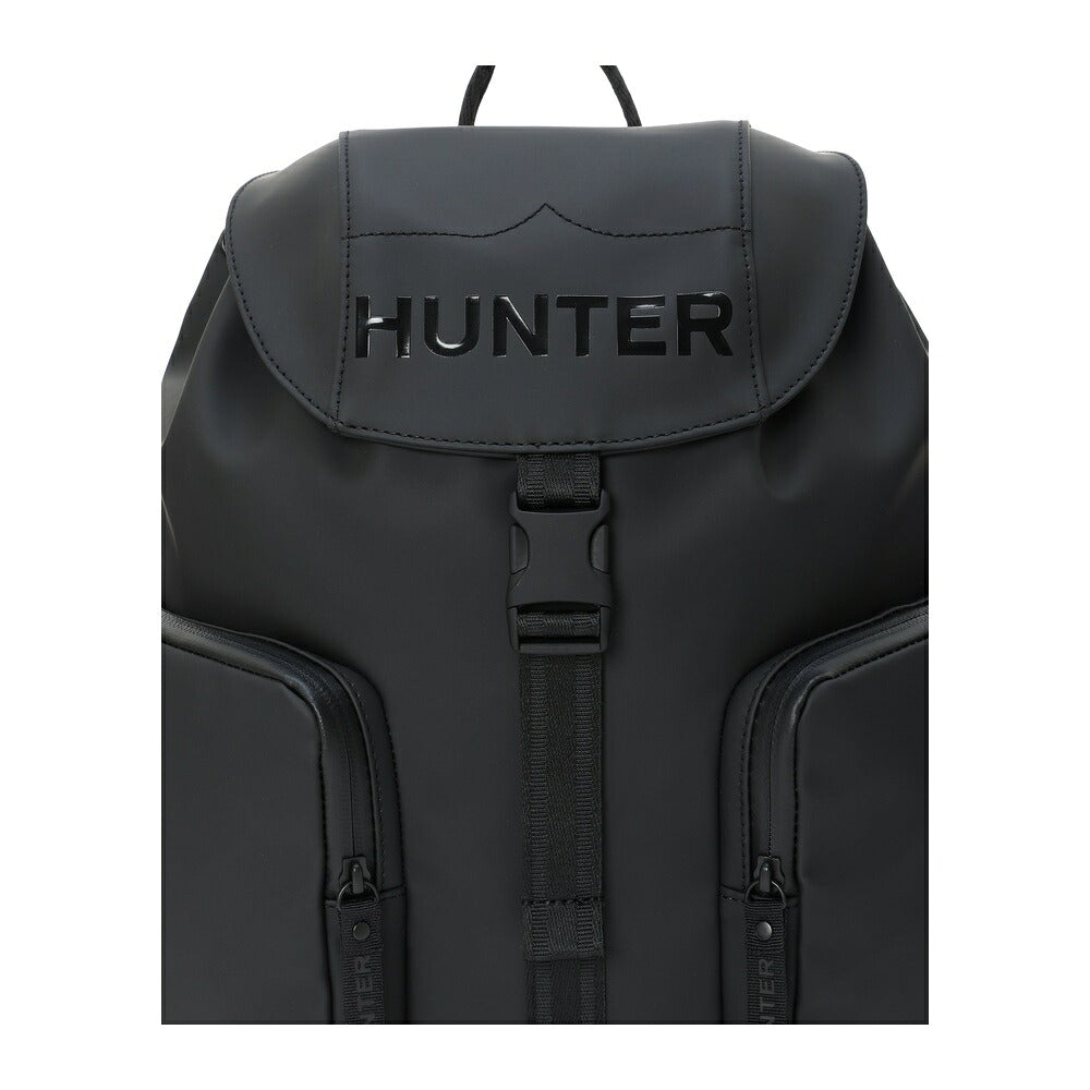 ハンターHUNTERUBB7141RPLオリジナルライトウェイトラバライズドミディバックパックカラー：ブラックリュックデイパック