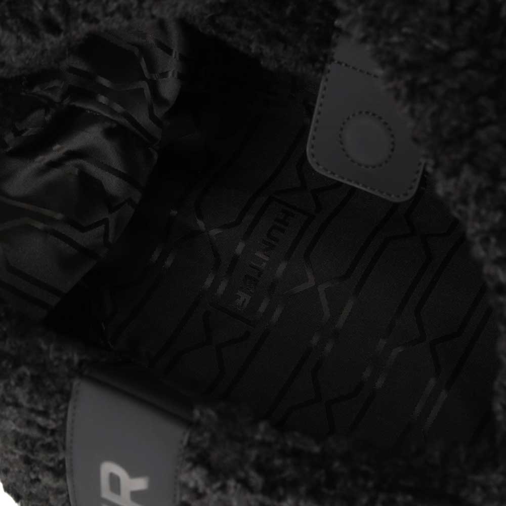 ハンターHUNTERUBX5522PRCBLKブークレミディアムトート（カラー：ブラック）ショルダーハンドバッグ