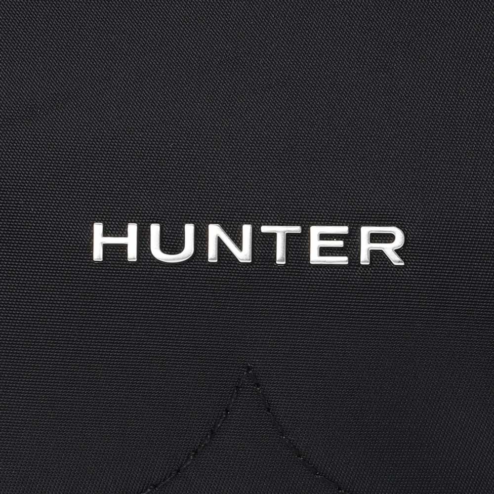 ハンターHUNTERUBX5527NYLBLKプレミアムナイロンタイニーバレルバッグ（カラー：ブラック）ショルダーハンドバッグ