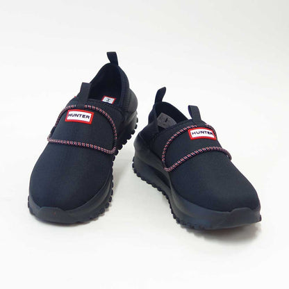 ハンターHUNTERUFF3118NRS（ユニセックス）イン/アウトフローリップストップスリッポン（カラー：ブラック）コンフォートシューズストレッチ「靴」