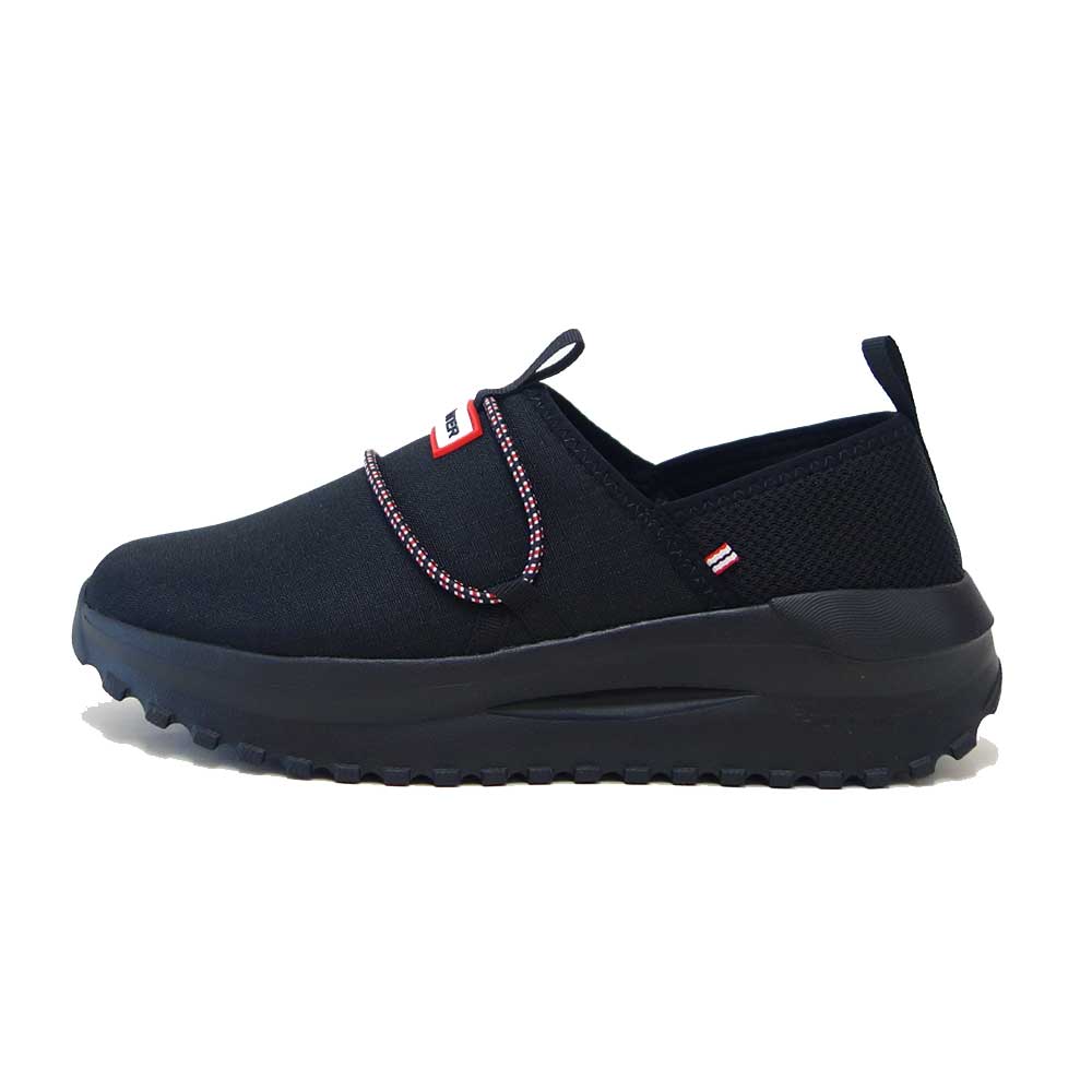 ハンターHUNTERUFF3118NRS（ユニセックス）イン/アウトフローリップストップスリッポン（カラー：ブラック）コンフォートシューズストレッチ「靴」