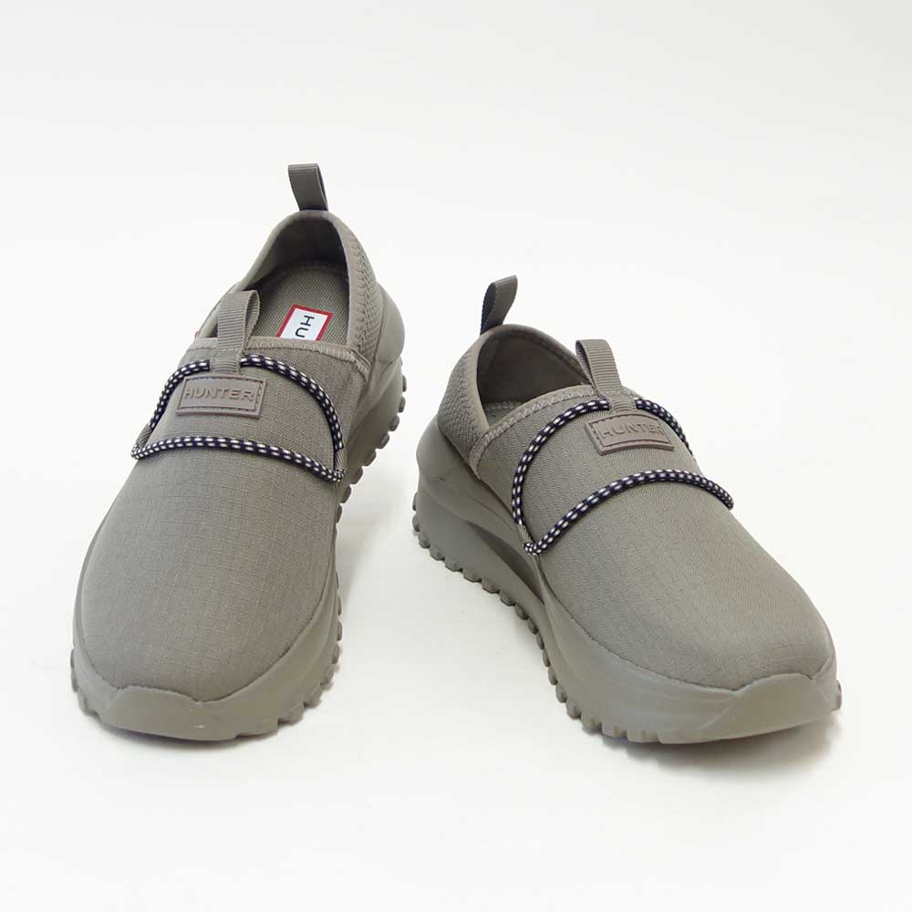 ハンターHUNTERUFF3118NRS（ユニセックス）イン/アウトフローリップストップスリッポン（カラー：エナジークレイ）コンフォートシューズストレッチ「靴」