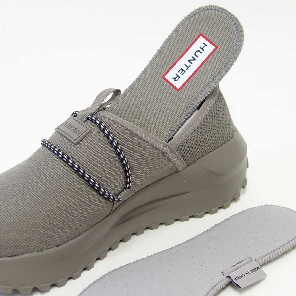 ハンターHUNTERUFF3118NRS（ユニセックス）イン/アウトフローリップストップスリッポン（カラー：エナジークレイ）コンフォートシューズストレッチ「靴」