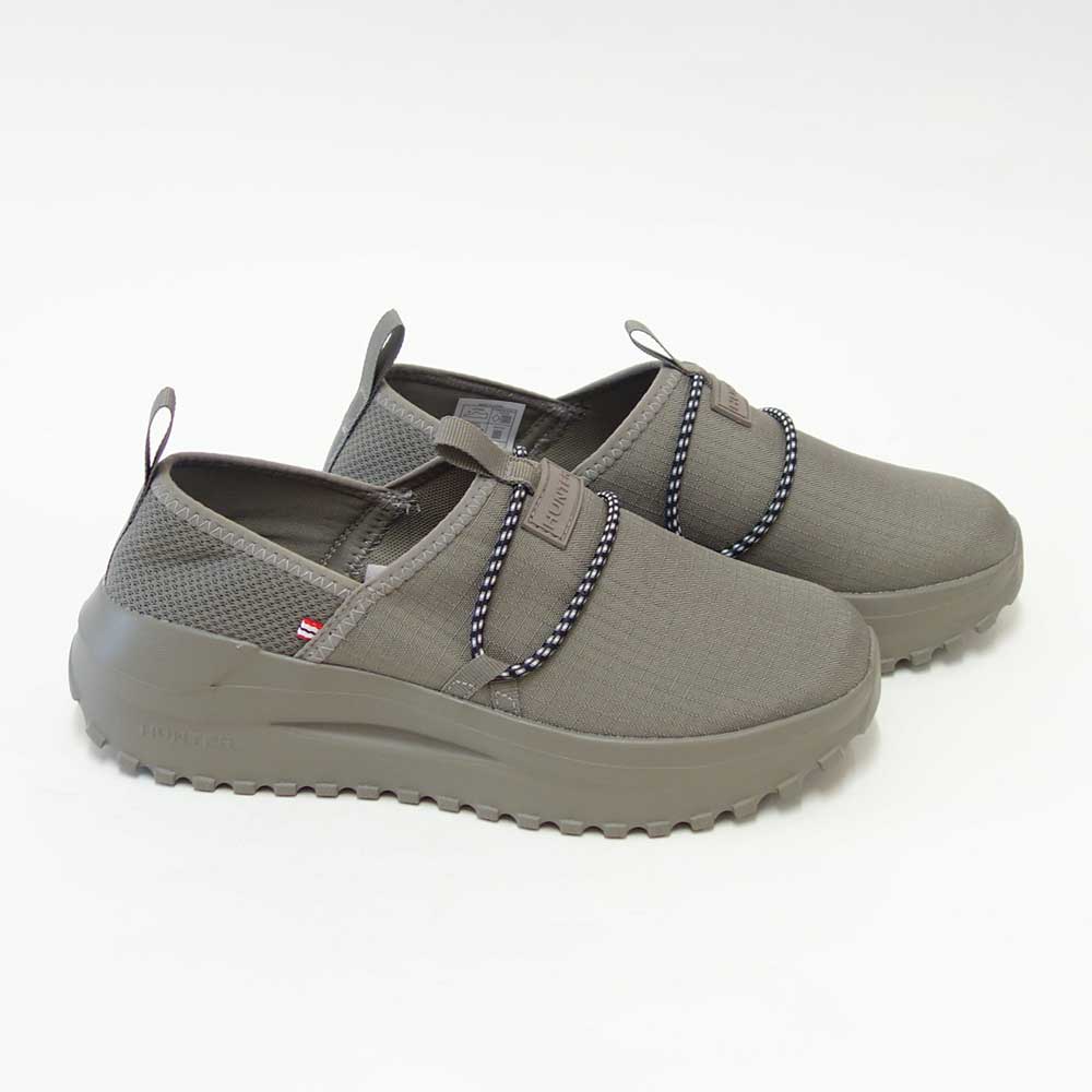 ハンターHUNTERUFF3118NRS（ユニセックス）イン/アウトフローリップストップスリッポン（カラー：エナジークレイ）コンフォートシューズストレッチ「靴」