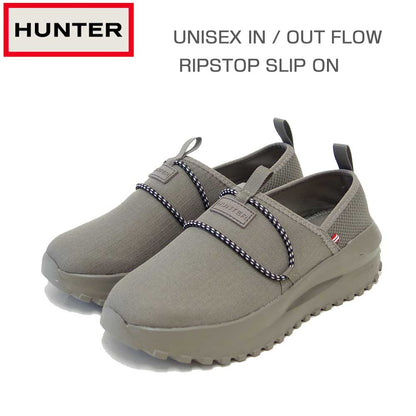 ハンターHUNTERUFF3118NRS（ユニセックス）イン/アウトフローリップストップスリッポン（カラー：エナジークレイ）コンフォートシューズストレッチ「靴」