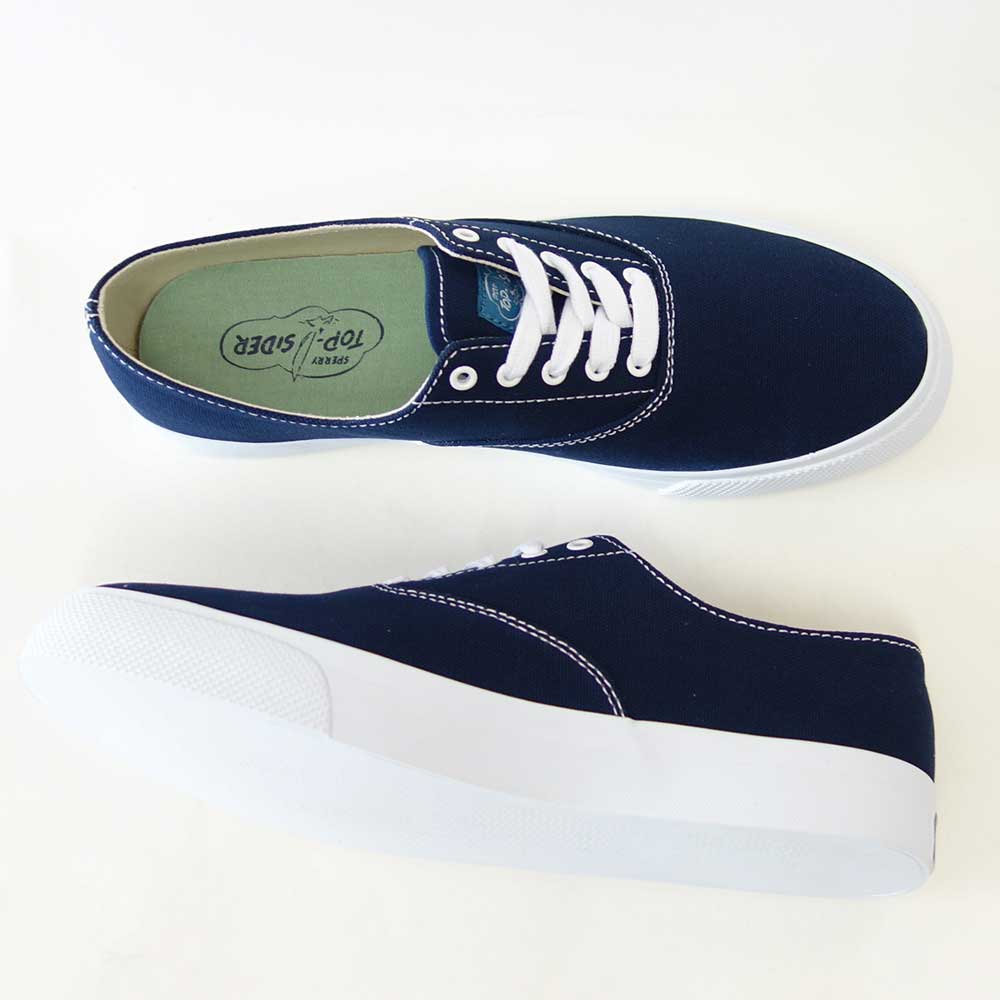 SPERRY（スペリートップサイダー）TOP-SIDERクラシッククラウドCVOuff4101cnv（ユニセックス）ネイビーデッキシューズレースアップスニーカー「靴」