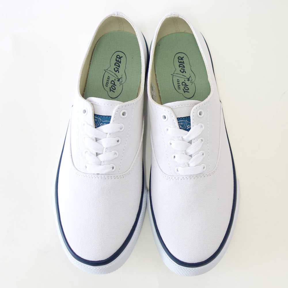 SPERRY（スペリートップサイダー）TOP-SIDERクラシッククラウドCVOuff4101cnv（ユニセックス）ホワイトデッキシューズレースアップスニーカー「靴」