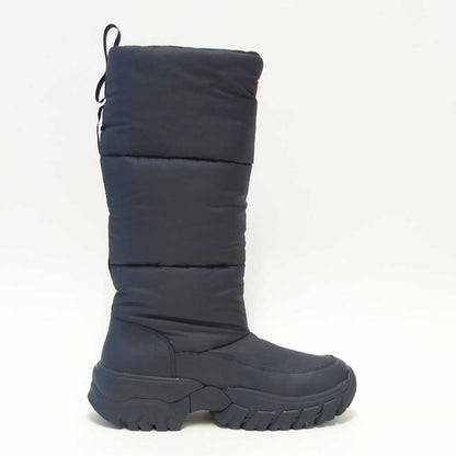 ハンターHUNTERUFT7120NYL（レディース）イントレピッドワンダラートールスノーブーツ：ブラック防水防寒スリッポンロングブーツ「靴」