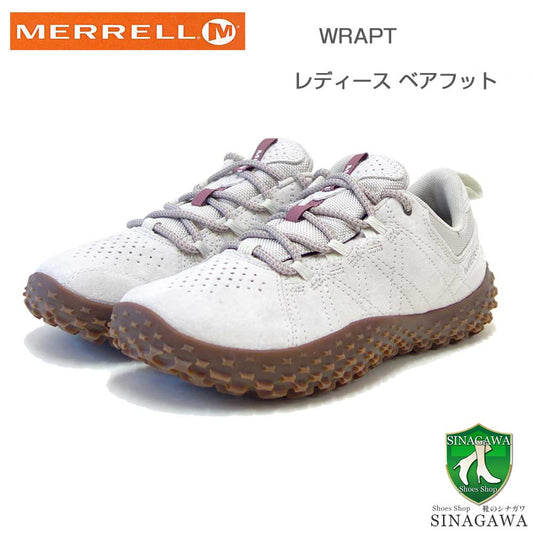 MERRELLメレルラプトWRAPT（レディース）036004BIRCHベアフットシューズローカットハイキングモデル「靴」