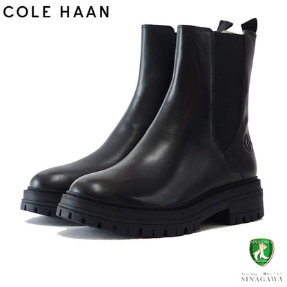 コールハーン COLE HAAN タホ フェザーフィール チェルシー ブーツ ブラック W25090 （レディース） 天然皮革 ショート ブーツ  「靴」