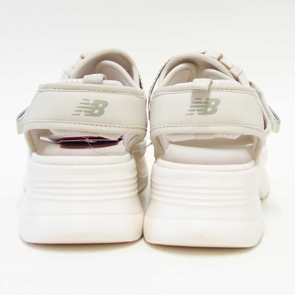 newbalanceニューバランスW2588TTベージュ（レディース）厚底サンダル軽量快適クッション「靴」