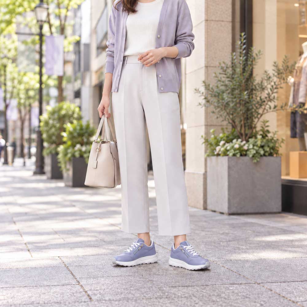 newbalanceニューバランスダイナソフト363V9W3633DRバイオレット（レディース）2E幅ゆったりフィットのウォーキングシューズサイドファスナー付き「靴」