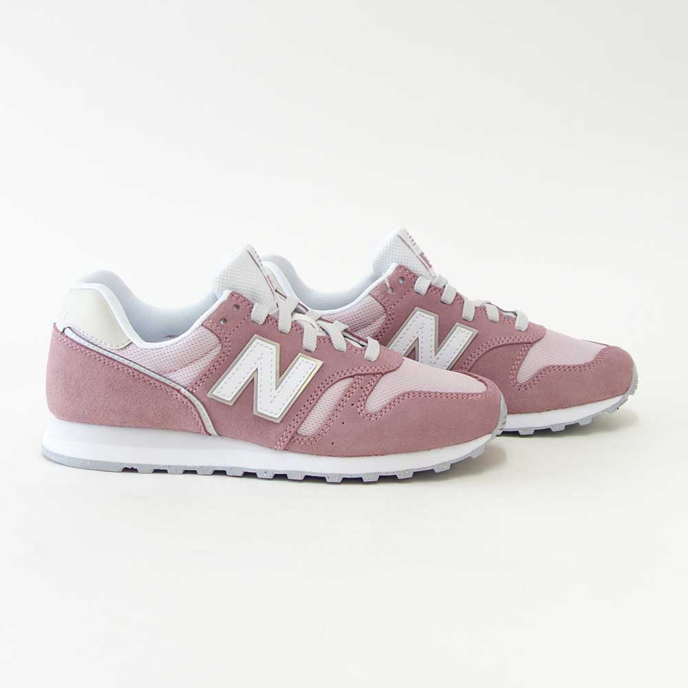 newbalanceニューバランスW3732HOローズピンク（レディース）スニーカーランニングシューズウォーキングライフスタイルスエードメッシュ「靴」