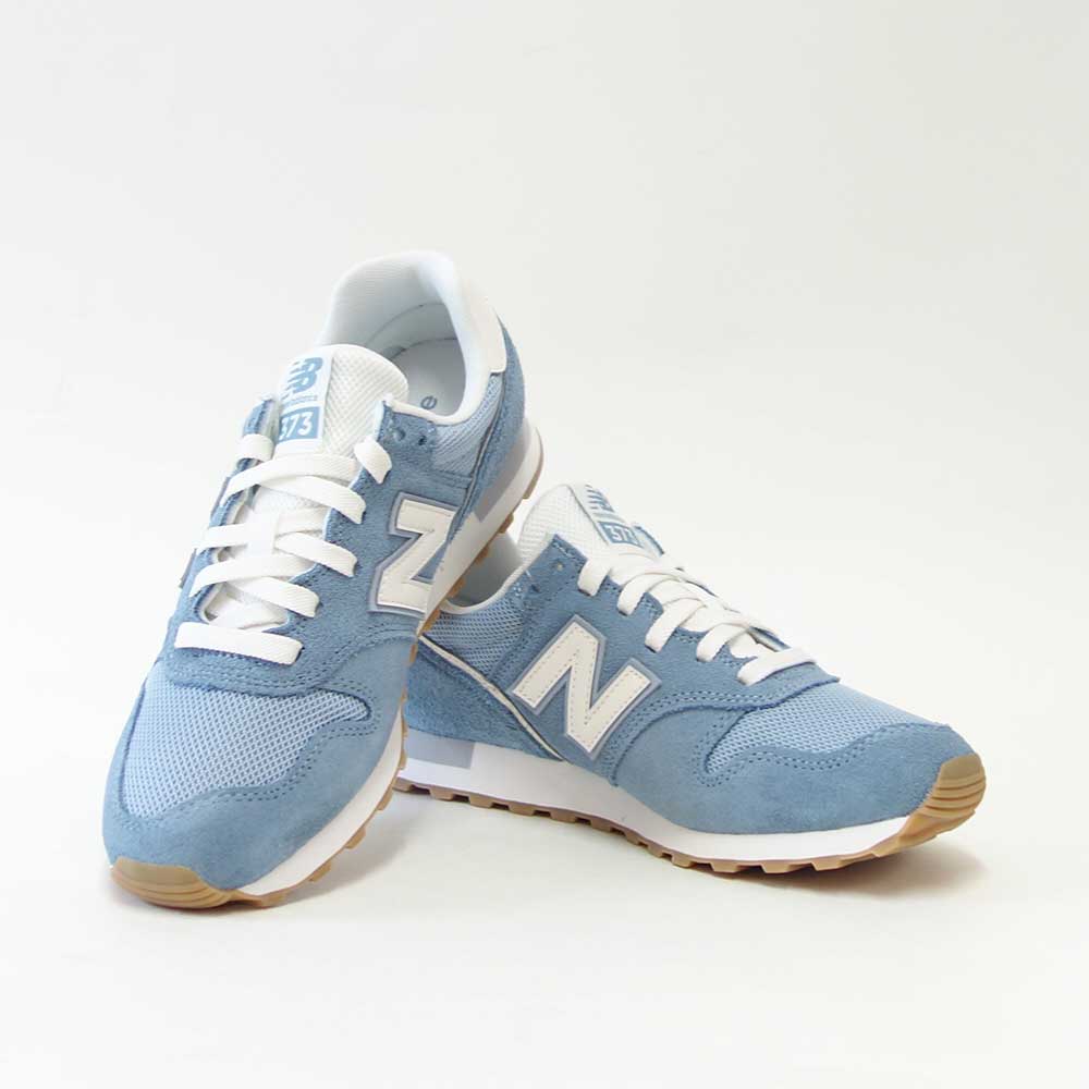 newbalanceニューバランスW3737AZブルー（レディース）スニーカーランニングシューズウォーキングライフスタイルスエードメッシュ「靴」