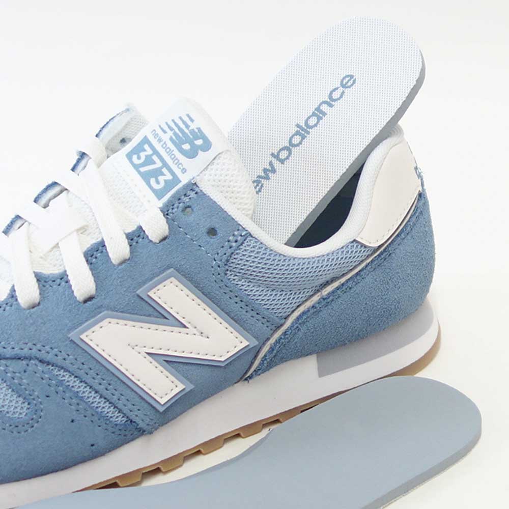 newbalanceニューバランスW3737AZブルー（レディース）スニーカーランニングシューズウォーキングライフスタイルスエードメッシュ「靴」