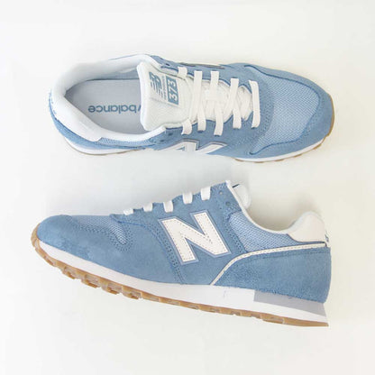newbalanceニューバランスW3737AZブルー（レディース）スニーカーランニングシューズウォーキングライフスタイルスエードメッシュ「靴」