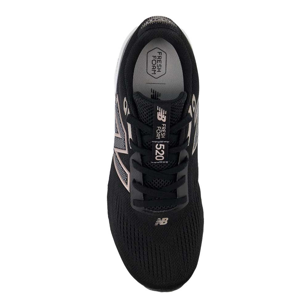 ニューバランスnewbalanceFreshFoam520v9ブラック/ホワイトw520lk9（レディース）スニーカーウォーキングジョギングEE2E軽量「靴」