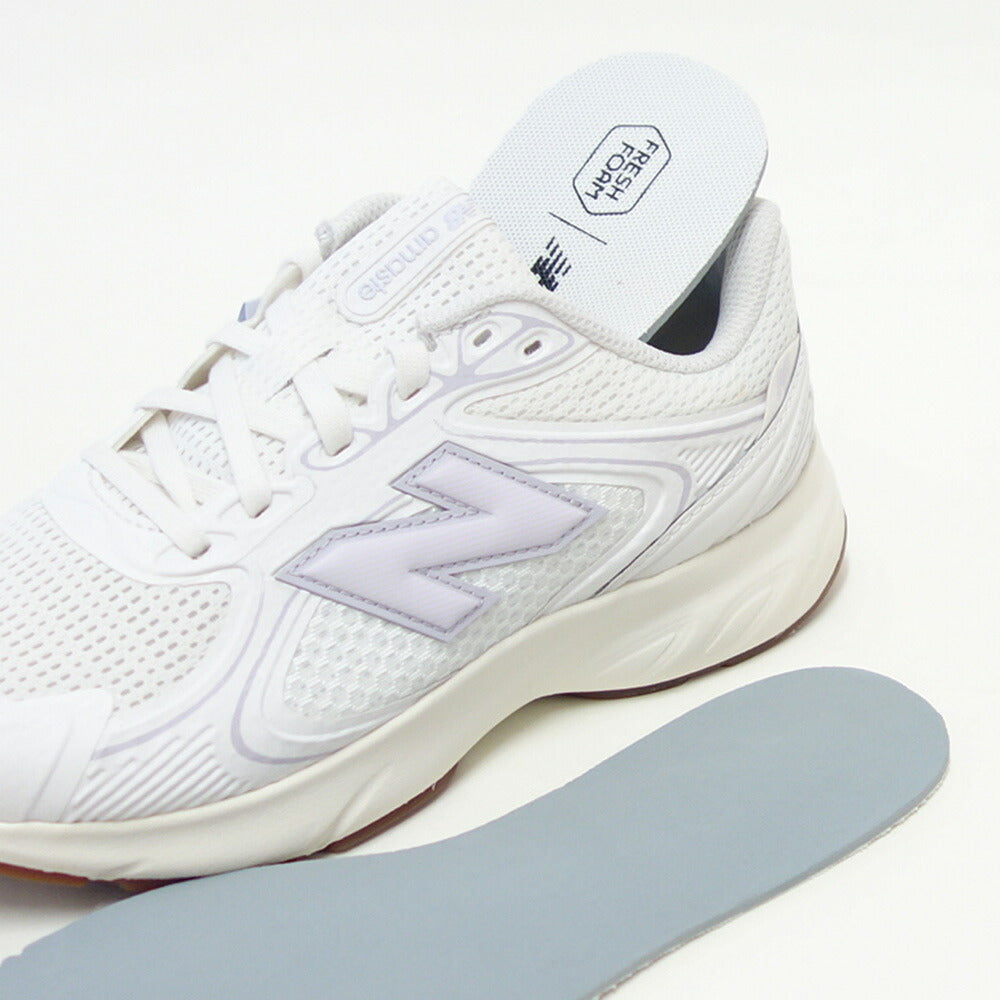 newbalanceニューバランスwamassp1(フレッシュフォームアマステ)WHITE/PURPLE（レディース）スニーカーウォーキングランニングジム「靴」