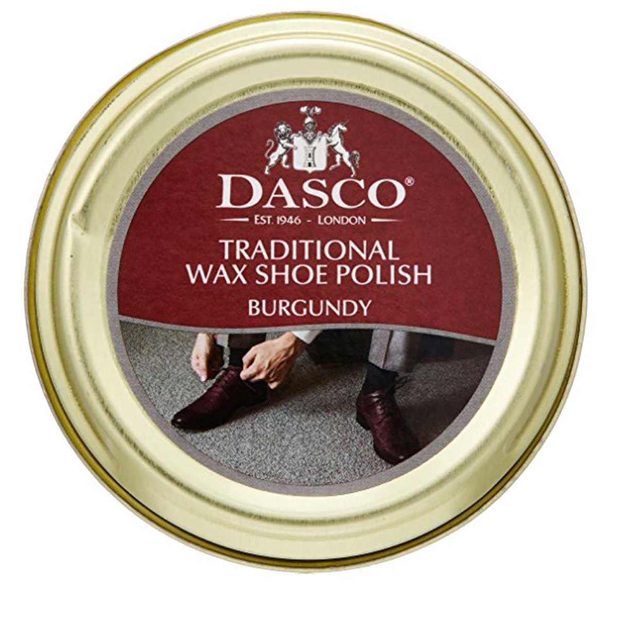 DASCO ダスコ トラディショナルポリッシュワックス 皮革にやさしい植物性のカルバナワックス（イギリス製）