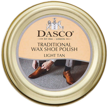DASCO ダスコ トラディショナルポリッシュワックス 皮革にやさしい植物性のカルバナワックス（イギリス製）