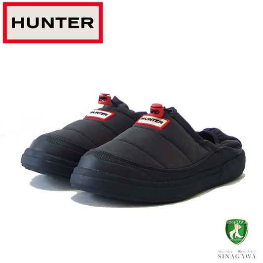 ハンター HUNTER WFF1007NEB（レディース）  レディース イン/アウト NEBULA スリッパー  （カラー：ネイビー ） サボ ラバーソール 室内履き キャンプシューズ「靴」