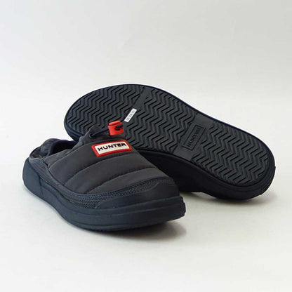 ハンター HUNTER WFF1007NEB（レディース）  レディース イン/アウト NEBULA スリッパー  （カラー：ネイビー ） サボ ラバーソール 室内履き キャンプシューズ「靴」