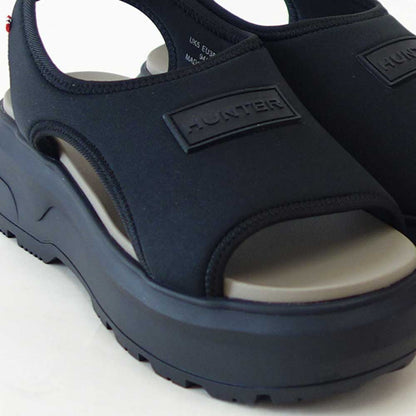 ハンターHUNTERWFF3121NEOBLK（レディース）シティリベルネオプレーンサンダル（カラー：ブラック）コンフォートサンダル厚底「靴」