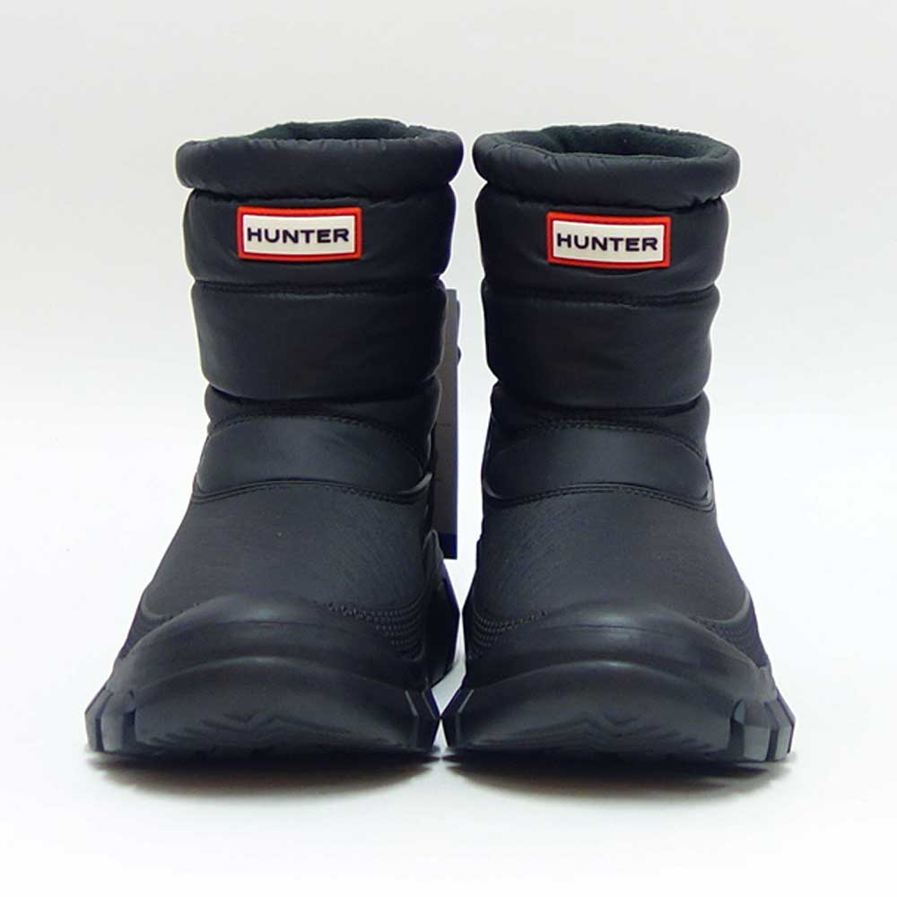 ハンター HUNTER WFS2108WWU（レディース）  オリジナル インシュレイティド ショート スノー ブーツ ：ブラック  防水ブーツ ラバーソール 全天候型 ウィンター ブーツ「靴」