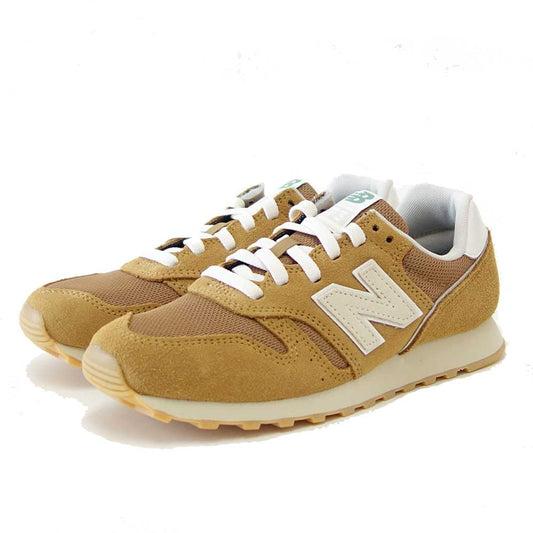 newbalanceニューバランスWL373GG2キャメル（レディース）スニーカーランニングシューズウォーキングライフスタイルスエードメッシュ「靴」