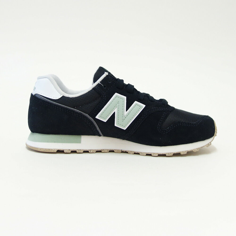 newbalanceニューバランスWL373XB2BLACK/BLUE（レディース）スニーカーランニングシューズウォーキングライフスタイルスエードメッシュ「靴」