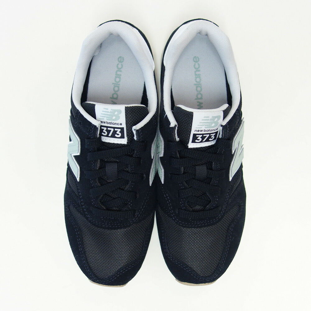 newbalanceニューバランスWL373XB2BLACK/BLUE（レディース）スニーカーランニングシューズウォーキングライフスタイルスエードメッシュ「靴」