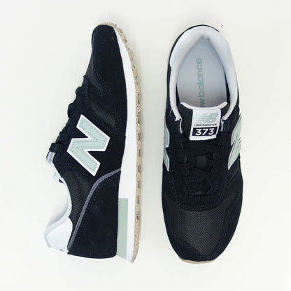 newbalanceニューバランスWL373XB2BLACK/BLUE（レディース）スニーカーランニングシューズウォーキングライフスタイルスエードメッシュ「靴」