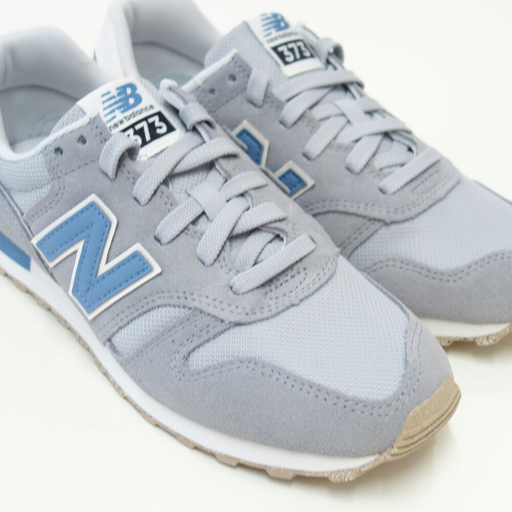 newbalanceニューバランスWL373XD2GRAY/BLUE（レディース）スニーカーランニングシューズウォーキングライフスタイルスエードメッシュ「靴」