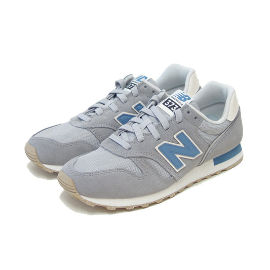 newbalanceニューバランスWL373XD2GRAY/BLUE（レディース）スニーカーランニングシューズウォーキングライフスタイルスエードメッシュ「靴」