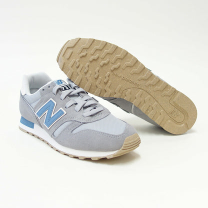 newbalanceニューバランスWL373XD2GRAY/BLUE（レディース）スニーカーランニングシューズウォーキングライフスタイルスエードメッシュ「靴」