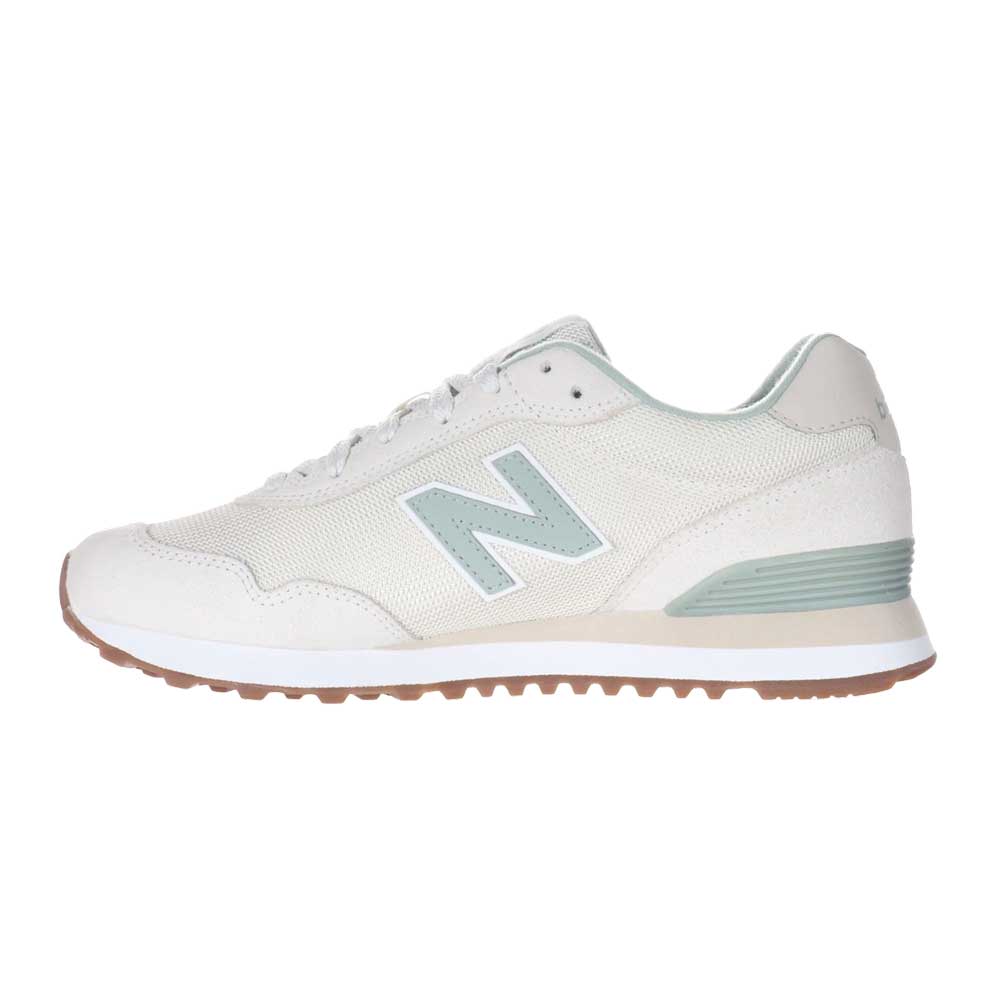 newbalanceニューバランスWL515SGMオフホワイト/グリーン（レディース）スニーカーランニングシューズウォーキングライフスタイルスエード「靴」