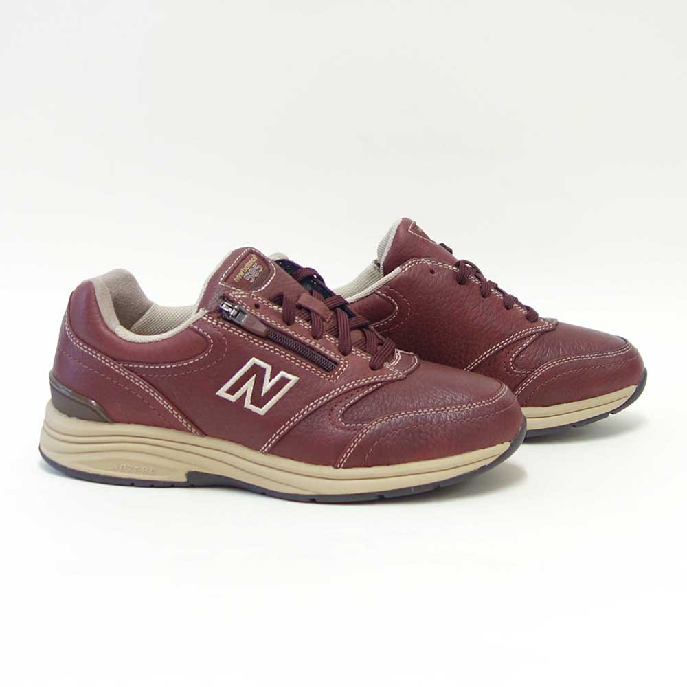 ニューバランスnewbalanceWW585BBビターブラウン（レディース）4E天然皮革ウォーキングフィットネス旅行コンフォート「靴」