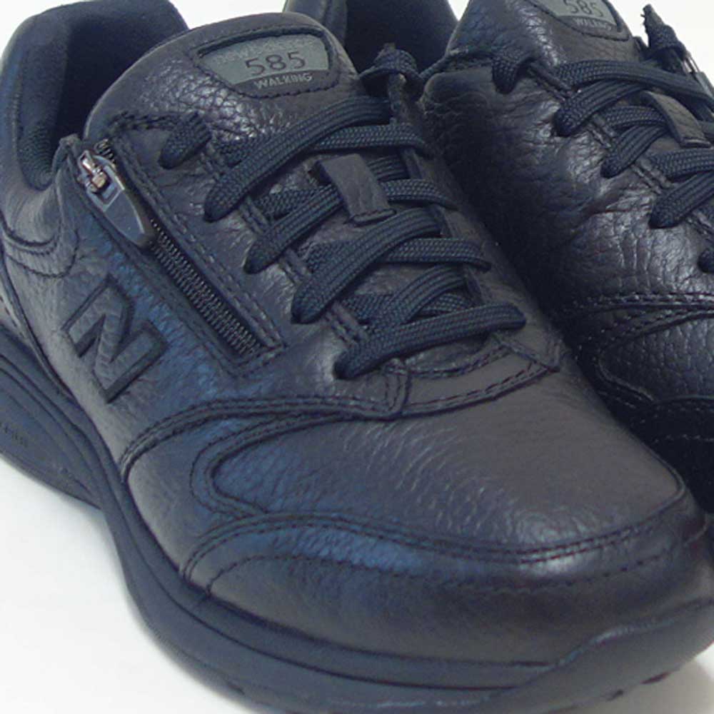 ニューバランスnewbalanceWW585BKブラック（レディース）4E天然皮革ウォーキングフィットネス旅行コンフォート「靴」