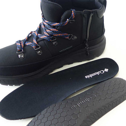 COLUMBIAコロンビアYU1461（メンズ）イエローテイルアイスマジックショーティウォータープルーフ：ブラック(010)防水ショートブーツスノーブーツ「靴」