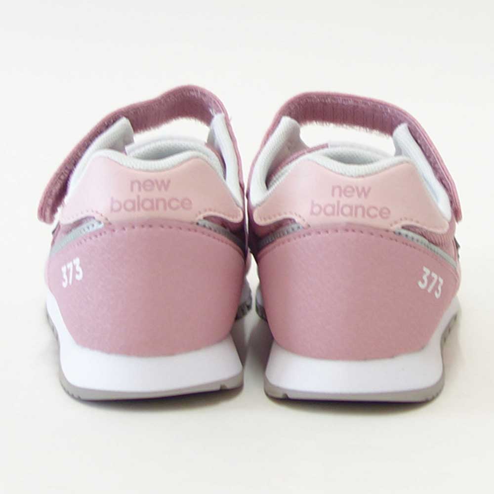 ニューバランスnewbalanceYV373TJ2ピンク（キッズスニーカー）マジックテープスニーカージュニア「靴」
