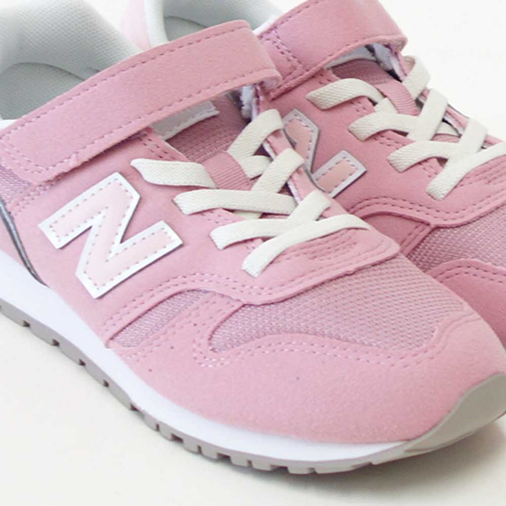 ニューバランスnewbalanceYV373TJ2ピンク（キッズスニーカー）マジックテープスニーカージュニア「靴」