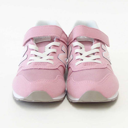 ニューバランスnewbalanceYV373TJ2ピンク（キッズスニーカー）マジックテープスニーカージュニア「靴」