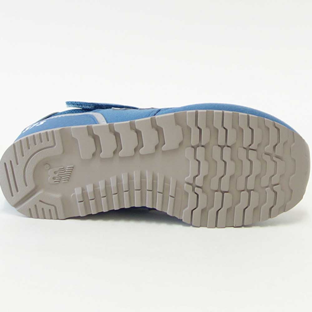 ニューバランスnewbalanceYV373TK2ブルー（キッズスニーカー）マジックテープスニーカージュニア「靴」