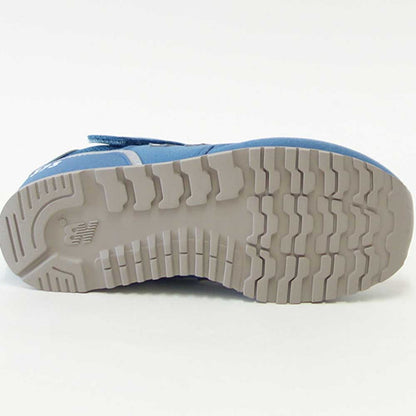 ニューバランスnewbalanceYV373TK2ブルー（キッズスニーカー）マジックテープスニーカージュニア「靴」