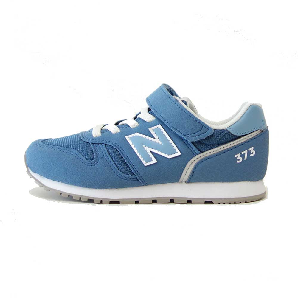 ニューバランス new balance  YV373TK2 ブルー（キッズ スニーカー）  マジックテープ スニーカー ジュニア「靴」